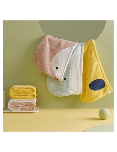Toalla P-cabello Diseno Animales 4564 Gfm Hom01
