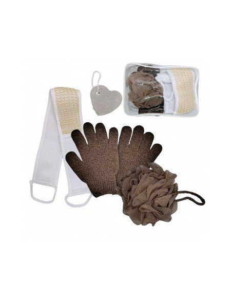 Set Neceser Bano Esponjas  Ns319577 Rj3514 6893r Rod02 Pk01