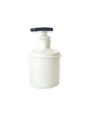 Dispenser Jabon Liq. Metal Blanco D-01 Sir01