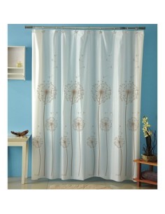 Cortina Bano Polietileno Estampada Splash 1068-1 Alf01