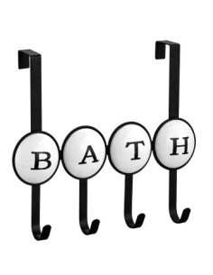 Perchero Puerta Bath 4 Ganchos 4047 Alf01