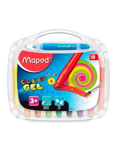 Crayon Gel X 6 Acuarelable 836306 Map01