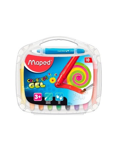 Crayon Gel X 6 Acuarelable 836306 Map01