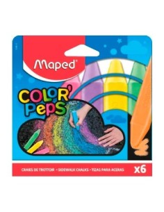 Tiza P-aceras X 6 Unid Pastel 936010 Map01