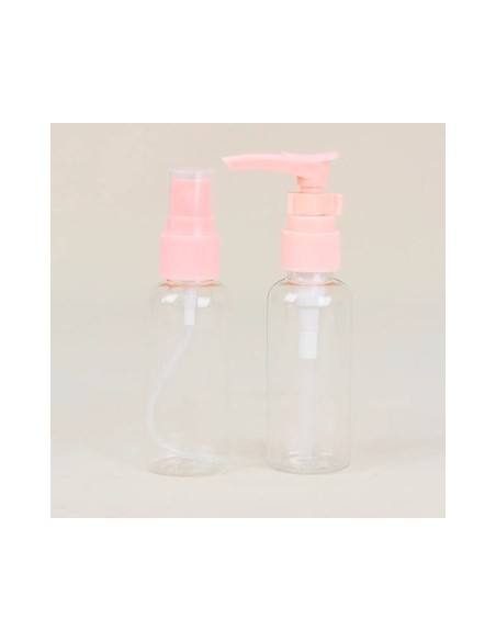 Set Viaje Spa 2 Pcs Dispenser Jabon  Perfume Ee50349 Sf01