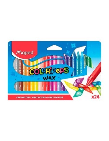 Crayon X 24 Wax 861013 Map01