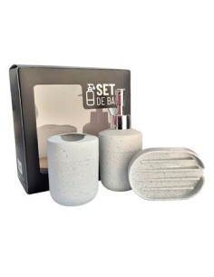 Set Bano X3pzas Dinamico En Caja /banda 5874 5625 6738 6739 Quo01