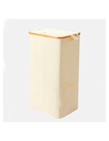 Cesto P/ropa Tela Madera Ee50856 Sf01