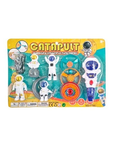 Set Astronautas C-lanza Discos Sd7830 Pk01