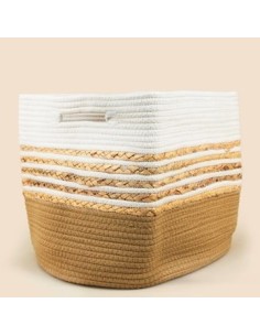 Cesta Algodon 39x26x29cm C-asa Ee50758 Sf01
