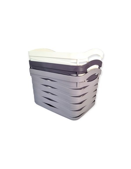 Canasto 22x15cm Plastico Calado Ns319894 Pk01 001-23342 Lab02