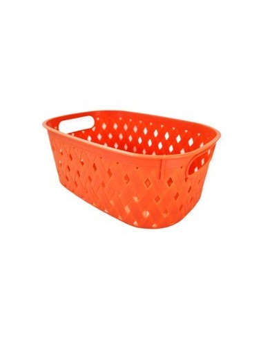 Canasta 22x16cm Rect  Calada Col  Surt  4919534 Bar02