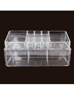 Organizador Acrilico 2 Pisos Make Up 301646 Pcu01