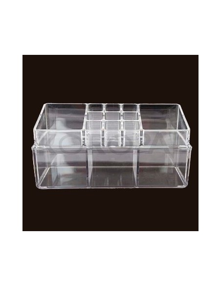 Organizador Acrilico 2 Pisos Make Up 301646 Pcu01