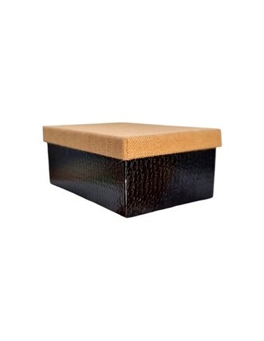 Caja 29x19cm Crocco C-tapa Arpillera Ca6172 Pk01