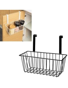 Canasto 26x15x28 P- Colgar Metal Bco-negro 26x15x28 57915988 Cr02