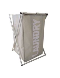 Cesto P-ropa 35x40x58 Estruct  Aluminio Mr1377 Cds