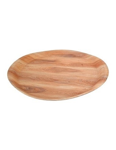 Bandeja 30cm Oval Simil Madera Ns353734 Pk01
