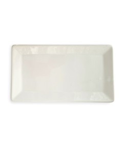 Bandeja 31x15 Porcelana Rect  Lisa 804-bl 59026 Pel02 Ccb01