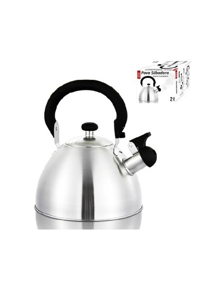 Pava Acero 2lt Silbadora 75005120-7500620-75007520 Cr02  -m-