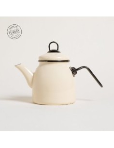 Pava 1300ml Enlozada Col  Crema C-manija Negra 0137026 Mish02