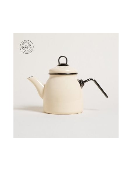 Pava 1300ml Enlozada Col  Crema C-manija Negra 0137026 Mish02