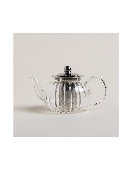 Tetera Vidrio C-infusor Acero 0114257 Mish02