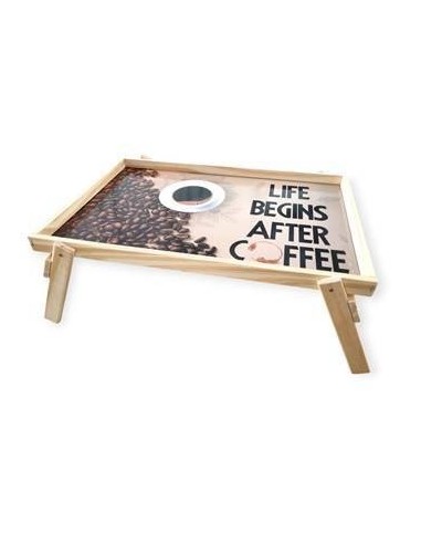 Bandeja De Cama 33x50 Madera Mod  Surt  543 Tn02