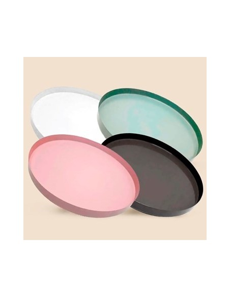 Bandeja De Metal 25cm Colores Pastel Ed-21022 Sf01