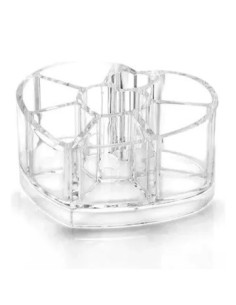 Organizador De Cosmeticos Corazon 11 5cm Acrilico En Caja 4533 Ori02
