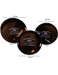 Bandeja 36cm Redonda Estampada Bco-negro In220002-in230023 Ori02