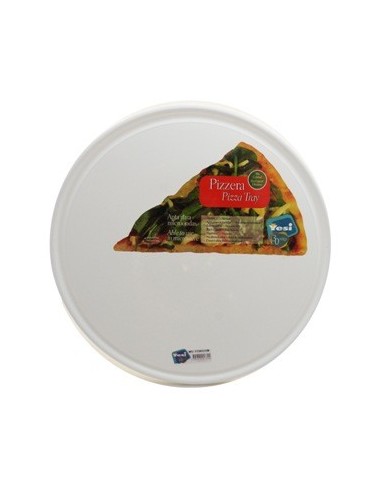 Tabla Pizzera 35cm Plast.bco Tray Yesi 514051 Pro01 (b20)