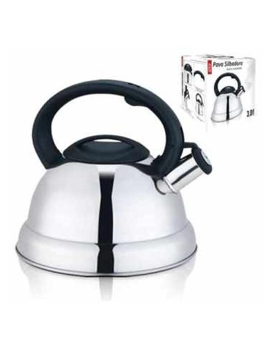 Pava Acero 3lt Silbadora 75001730 77551730 Cr02