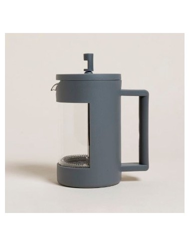 Cafetera 800ml Vidrio Malla Plast  C-embolo En Caja 0410016 Mish02