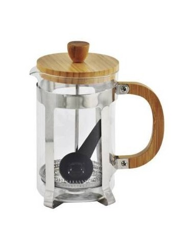 Cafetera Vidrio C-tapa Bamboo 600ml C4352 Dec01