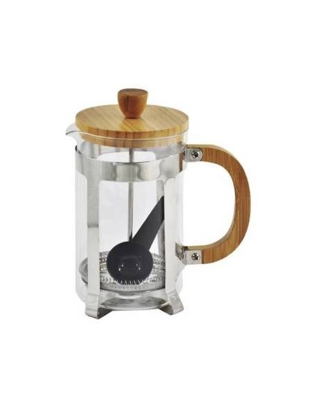 Cafetera Vidrio C-tapa Bamboo 600ml C4352 Dec01