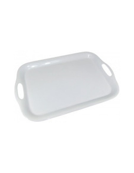 Bandeja Rect  45cm C-asas Blanca Melamina Respont 75118 Res01 -b36-