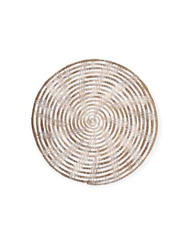 Individual 35cm Red Hoja De Palma Ptf-25 Rey03