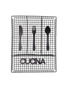 Cubiertero De Cajon Alambre Negro 57915072 Cr02