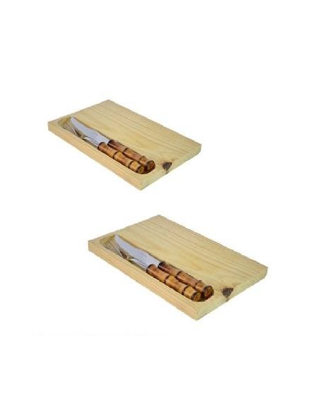 Tabla Madera C-cubiertos Cana 24x18cm 389 Mel01 -p-