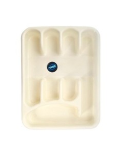 Cubiertero Eco Star Crema 0607pla204cre Dol01