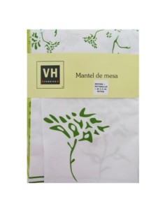 Mantel Rect  150x250cm Tela Estampado-liso 4203-88-4203-11 Vh01 -b1-