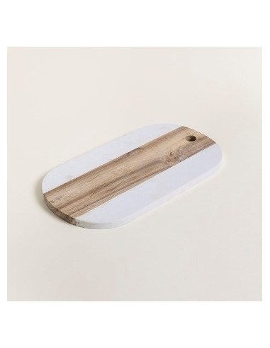 Tabla P-picar 34x19cm Madera-marmol P-quesos 0113820 Mish02