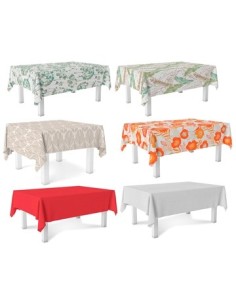 Mantel Rect. 1.60x2mt Estampados/liso Surt. Gabardina 20911111 Eco02 (m) (m)