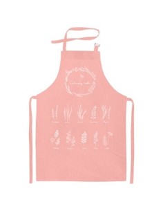 Delantal Tusor Estampado Col. Pastel 6100-88 Vh01