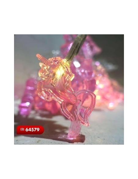 Guirnlada X28 Luces Led Unicornio 64579 Sf01