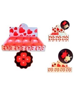Corazon-oso 6cm C-luz A Pila 26197-27524-27526 Col01