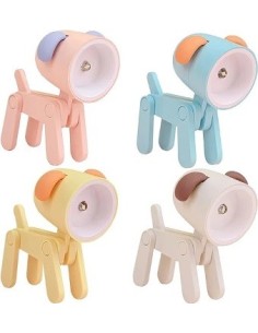 Velador 10cm Perrito Col  Pastel 2306618 Jli03