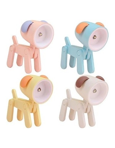 Velador 10cm Perrito Col  Pastel 2306618 Jli03