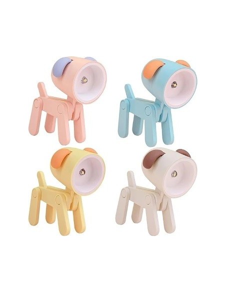 Velador 10cm Perrito Col  Pastel 2306618 Jli03